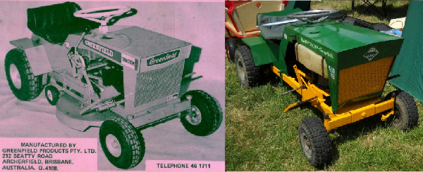 Bartrop/Greenfield Ride-on-mowers