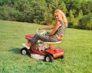 Gutbrod mini ride-on-mower